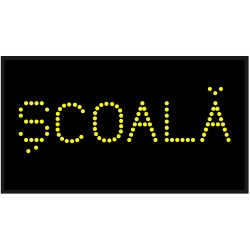 Panou tip VMS cu afisaj LED - Texte - Orizontal